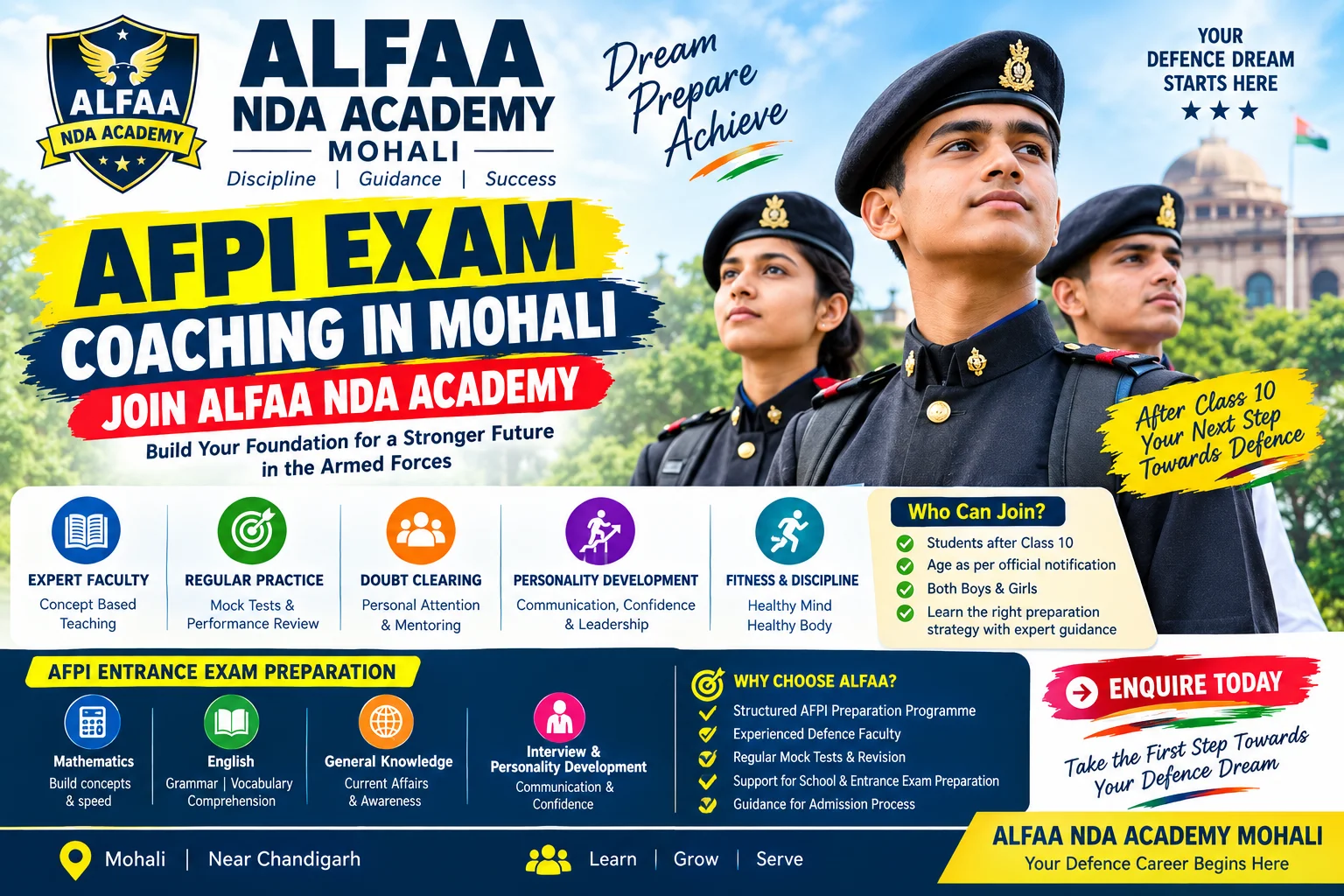 AFPI Exam Coaching in Mohali Complete Preparation Guide 2027